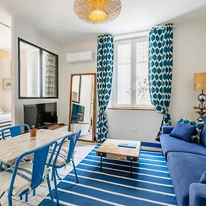 Bleu 29m2, 120m Vieux-port , Clim ,wifi, Acces Autonome Avec Code , Marseille France